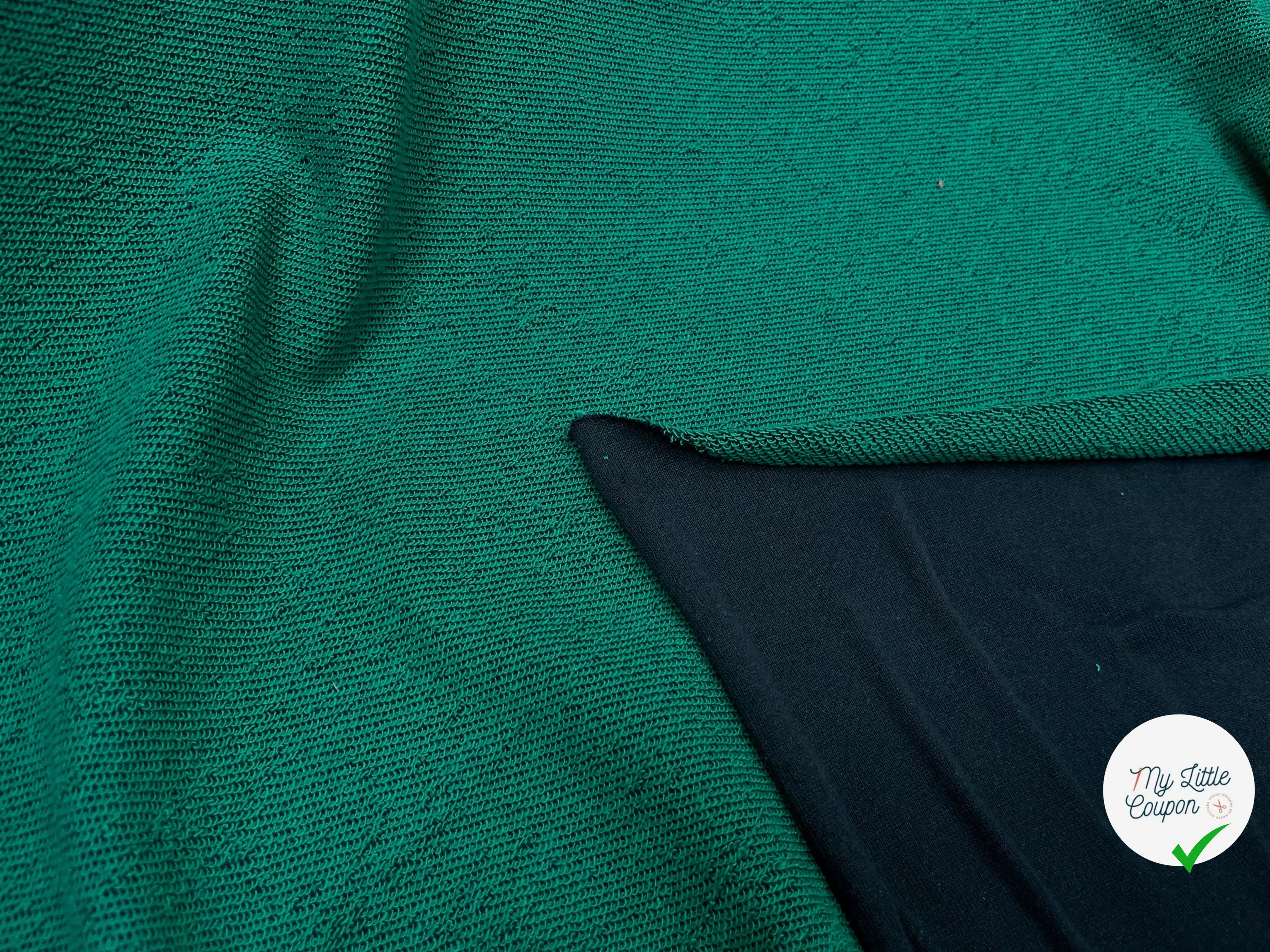 SWEAT TECHNIQUE 64% COTON MADE IN FRANCE GREEN/NAVY - My Little Coupon