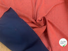 SWEAT TECHNIQUE 64% COTON MADE IN FRANCE NAVY/ORANGE - My Little Coupon