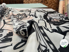 TAFETAS PARKA MOTIF GRIBOUILLI GRAPHIQUE - My Little Coupon