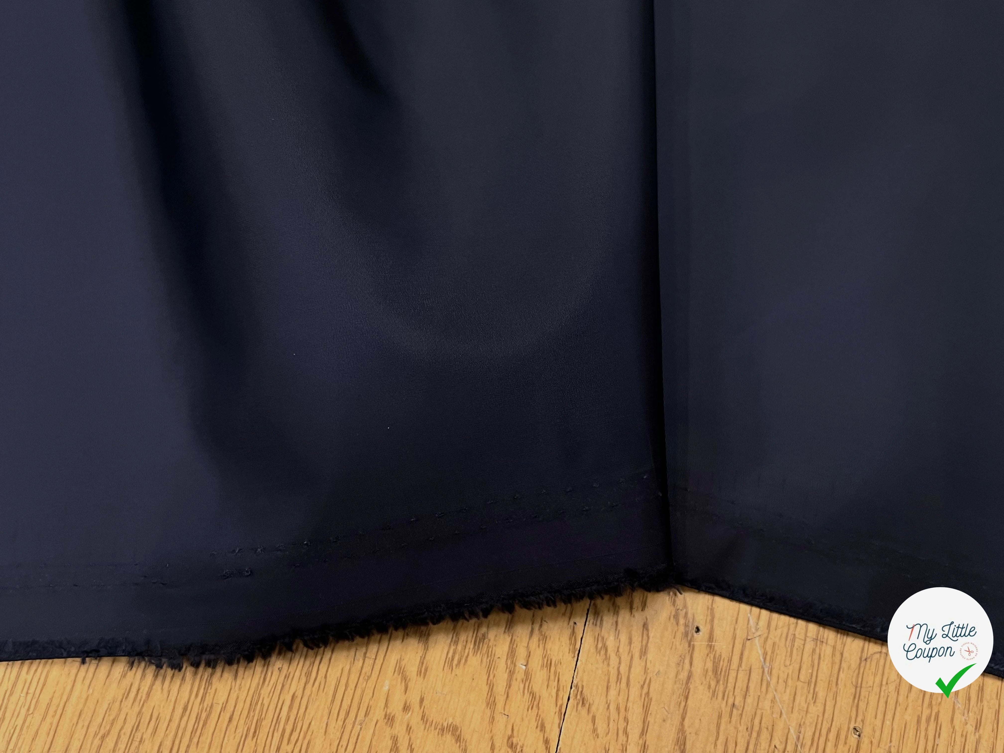 TAFFETAS PARKA BLEU MARINE 153CM - My Little Coupon
