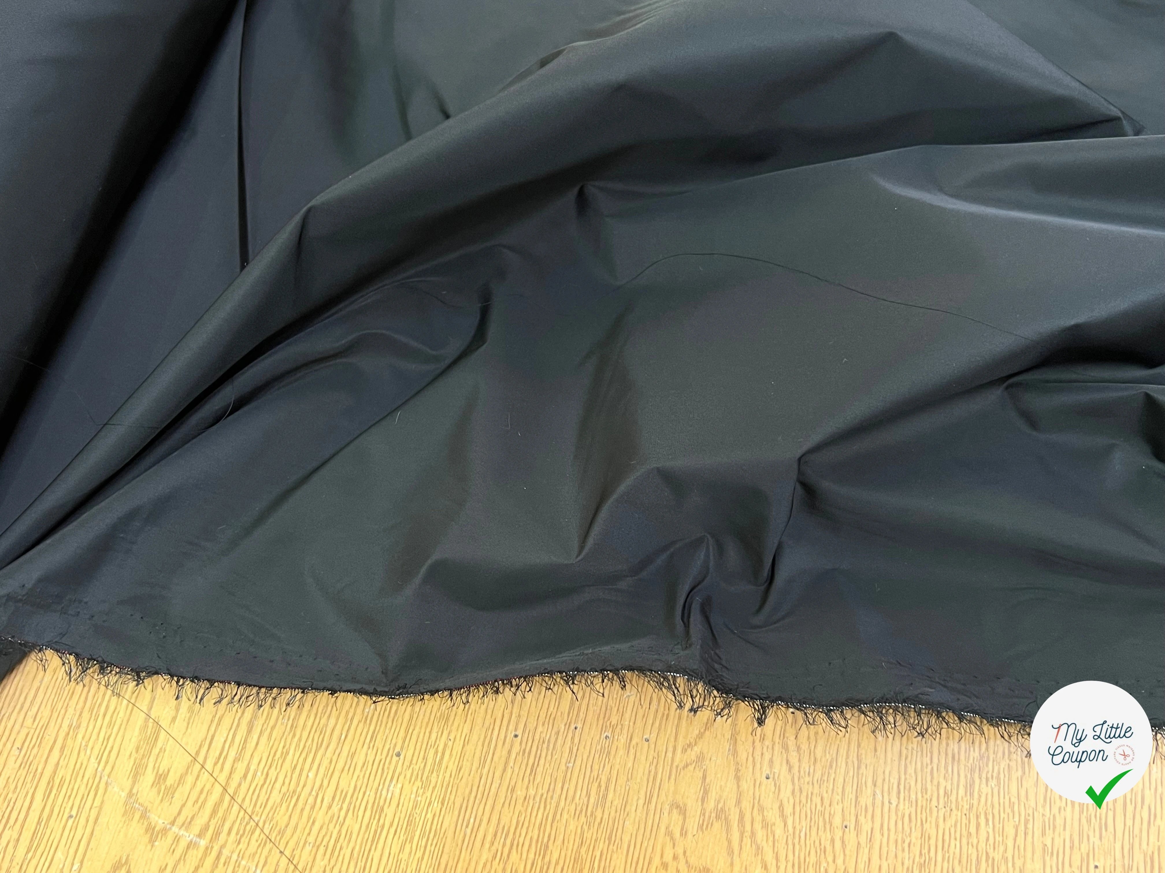 TAFFETAS PARKA IMPERMÉABLE NOIR 110 - My Little Coupon