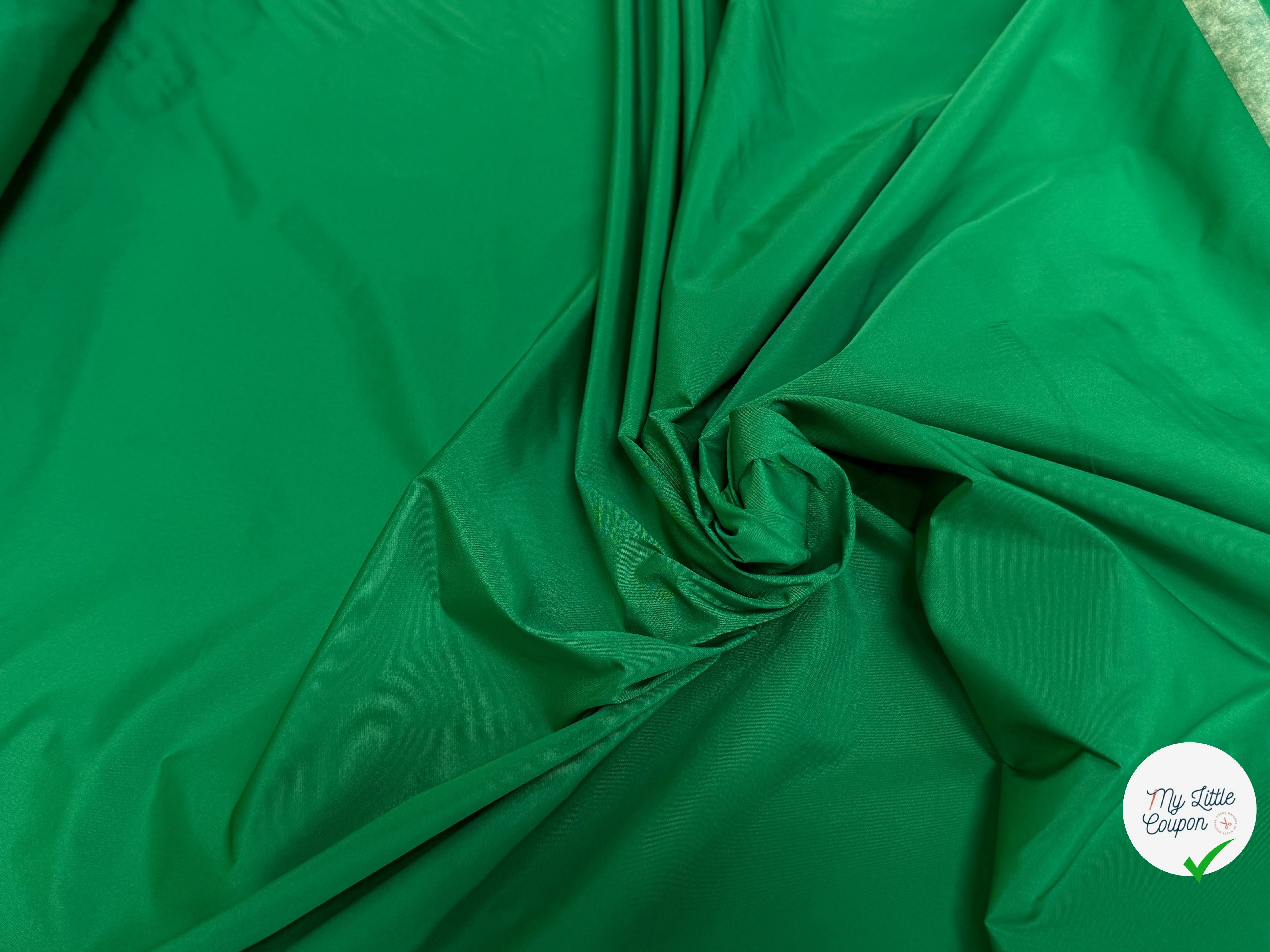 TAFFETAS PARKA VERT EMERAUDE - My Little Coupon