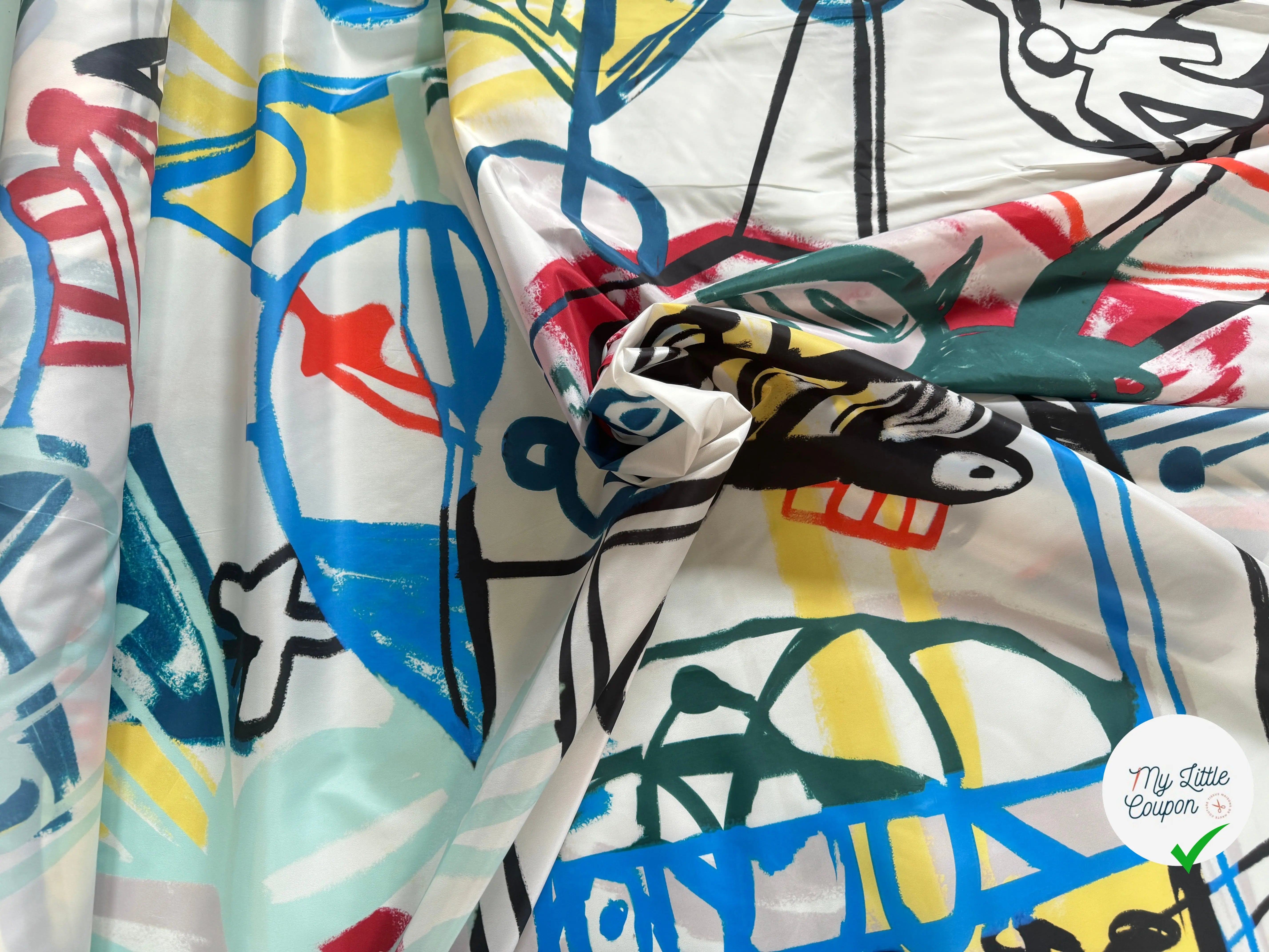 TAFFETAS TECHNIQUE PARKA MULTICOLOR - My Little Coupon