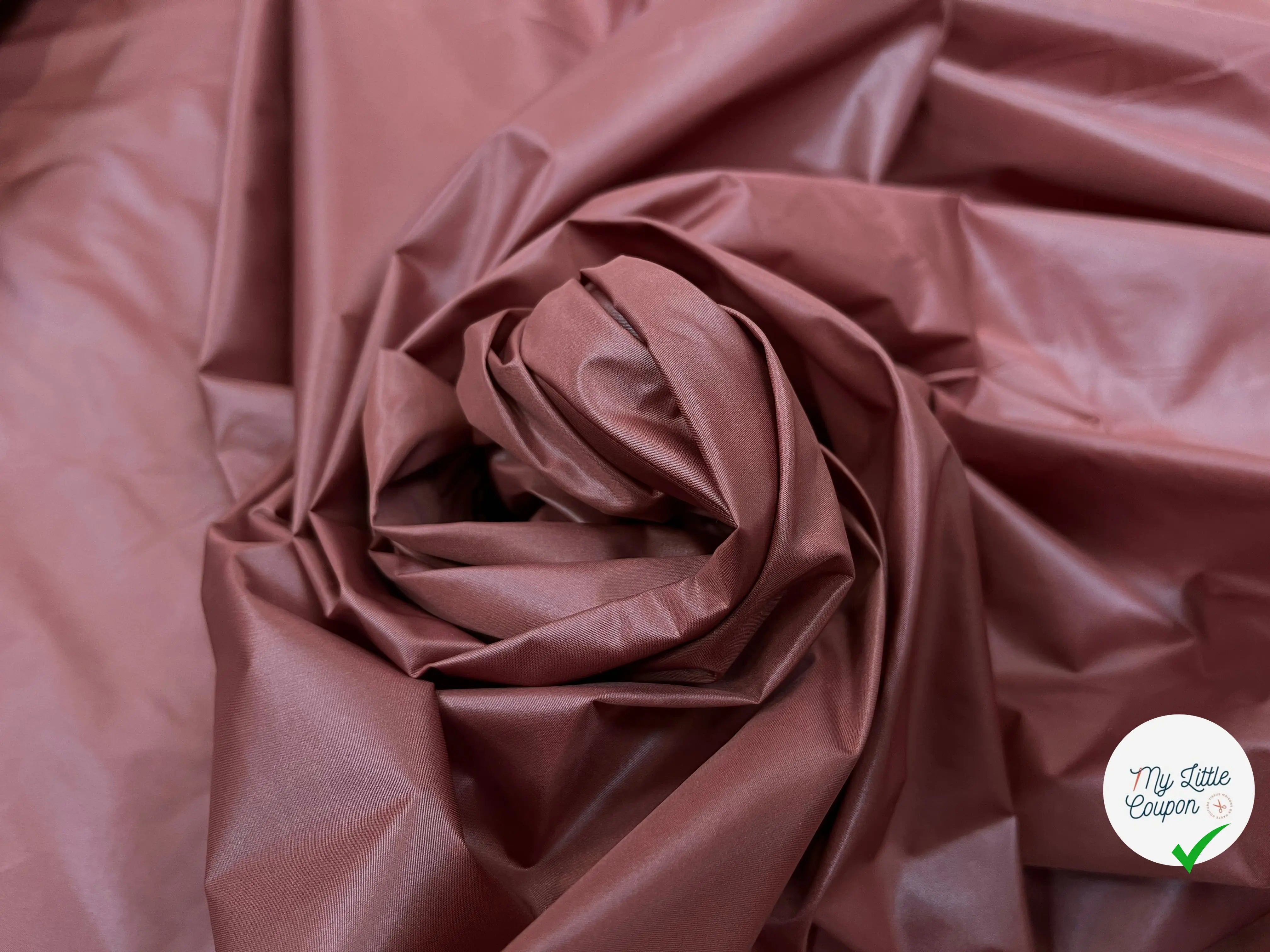 DOUBLURE TAFFETAS MARRON - My Little Coupon