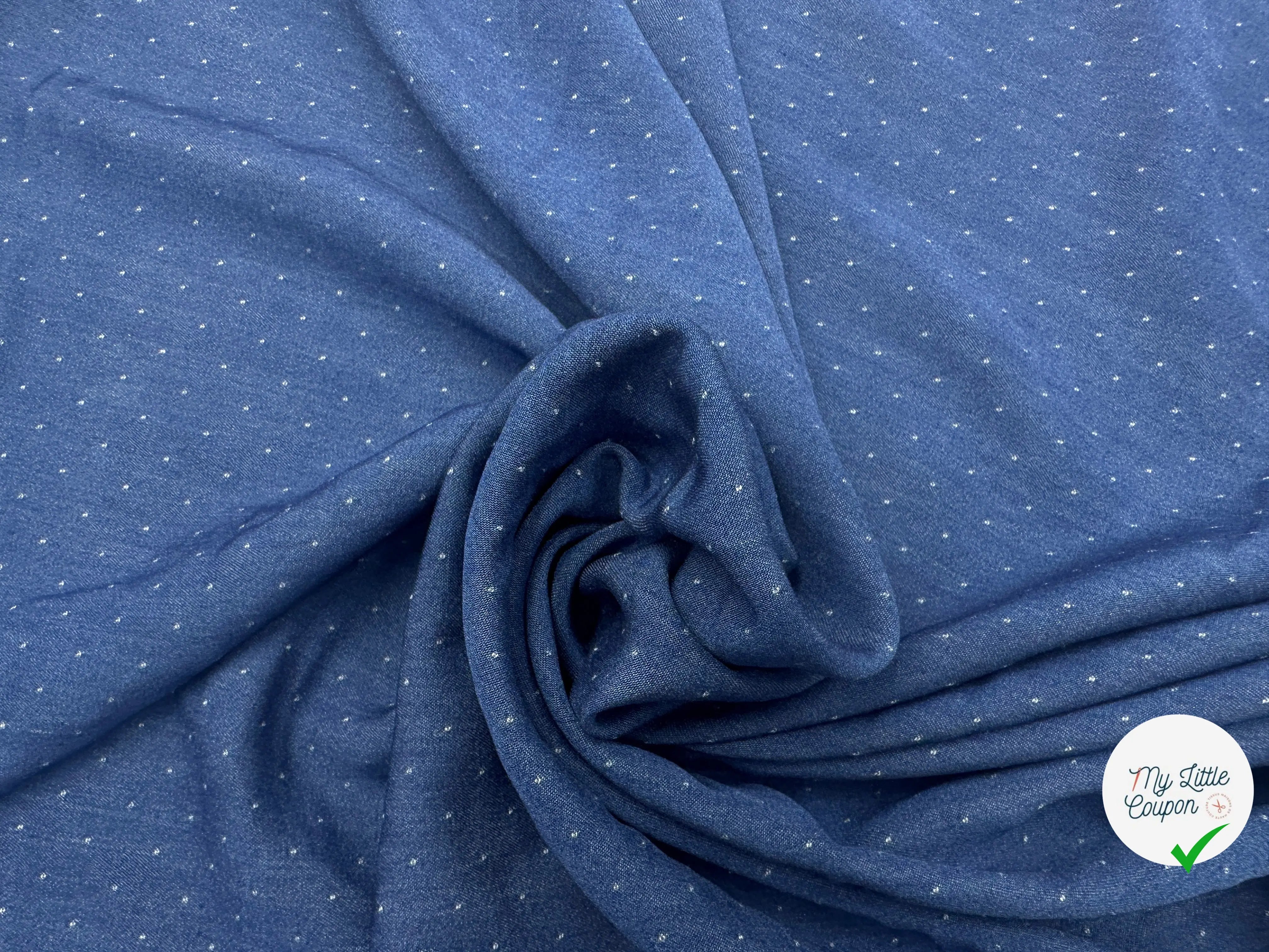 TENCEL BLEU POIS CHIC MLC INTERN