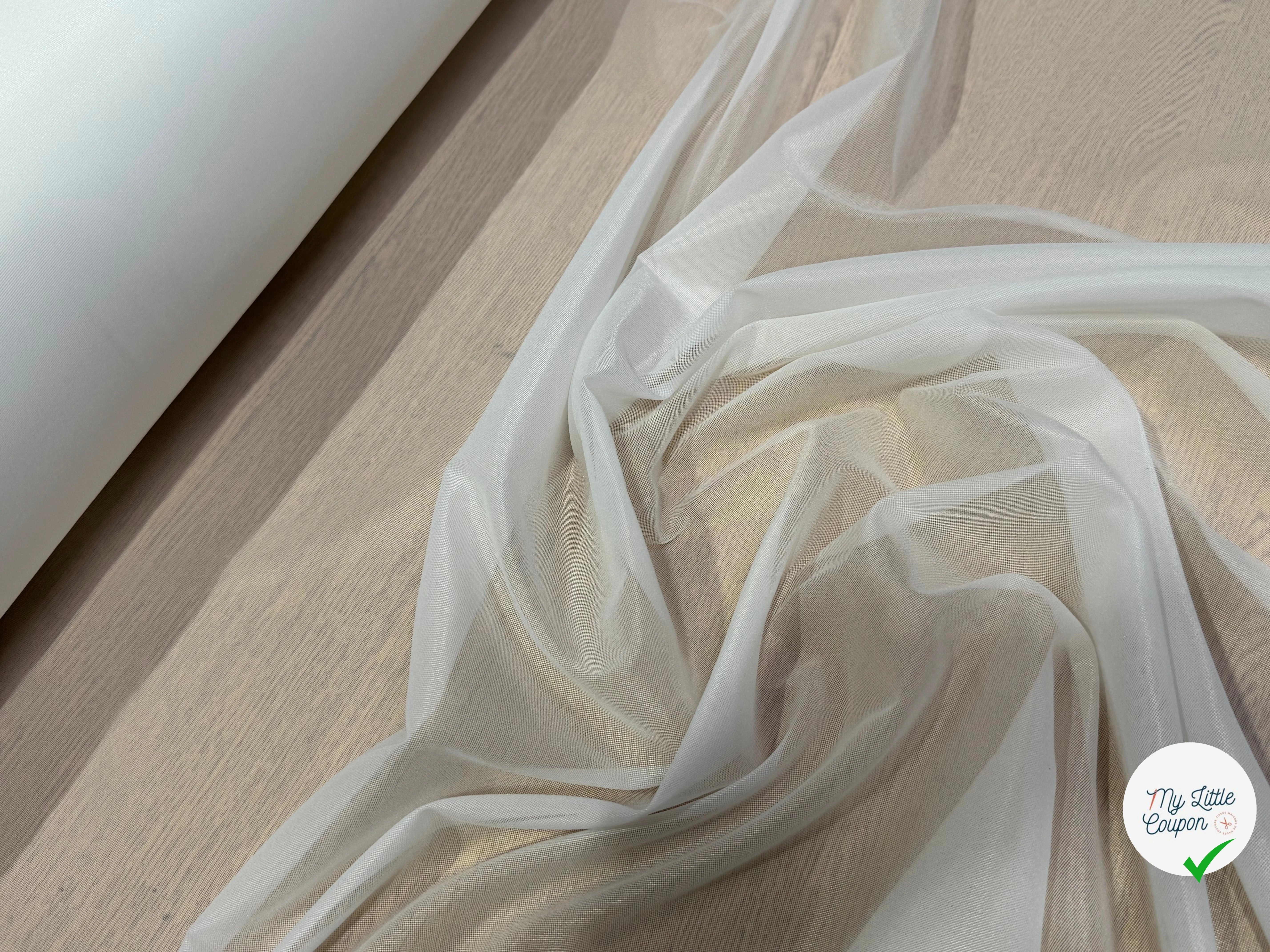 THERMOCOLANT FIN TISSÉ BLANC - My Little Coupon