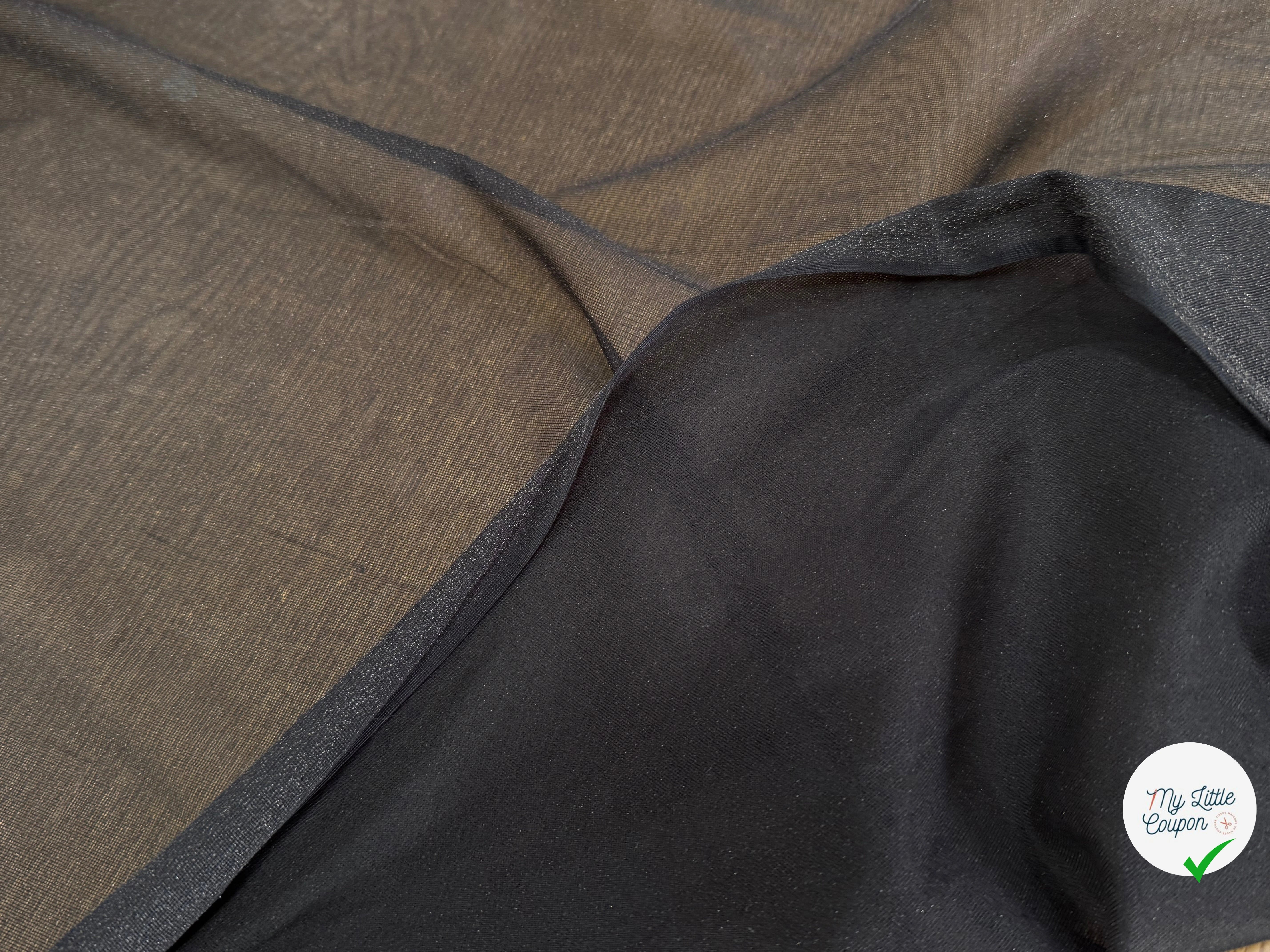 THERMOCOLLANT À GRAIN NOIR 155CM - My Little Coupon