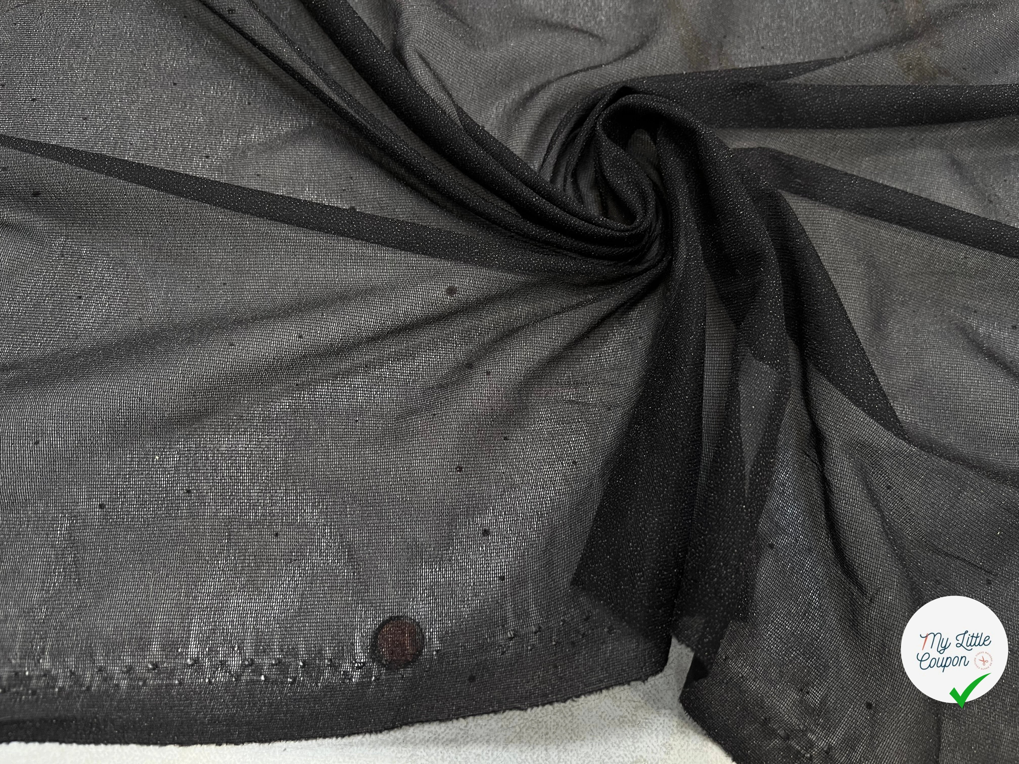 THERMOCOLLANT FIN À GRAIN NOIR 155CM - My Little Coupon
