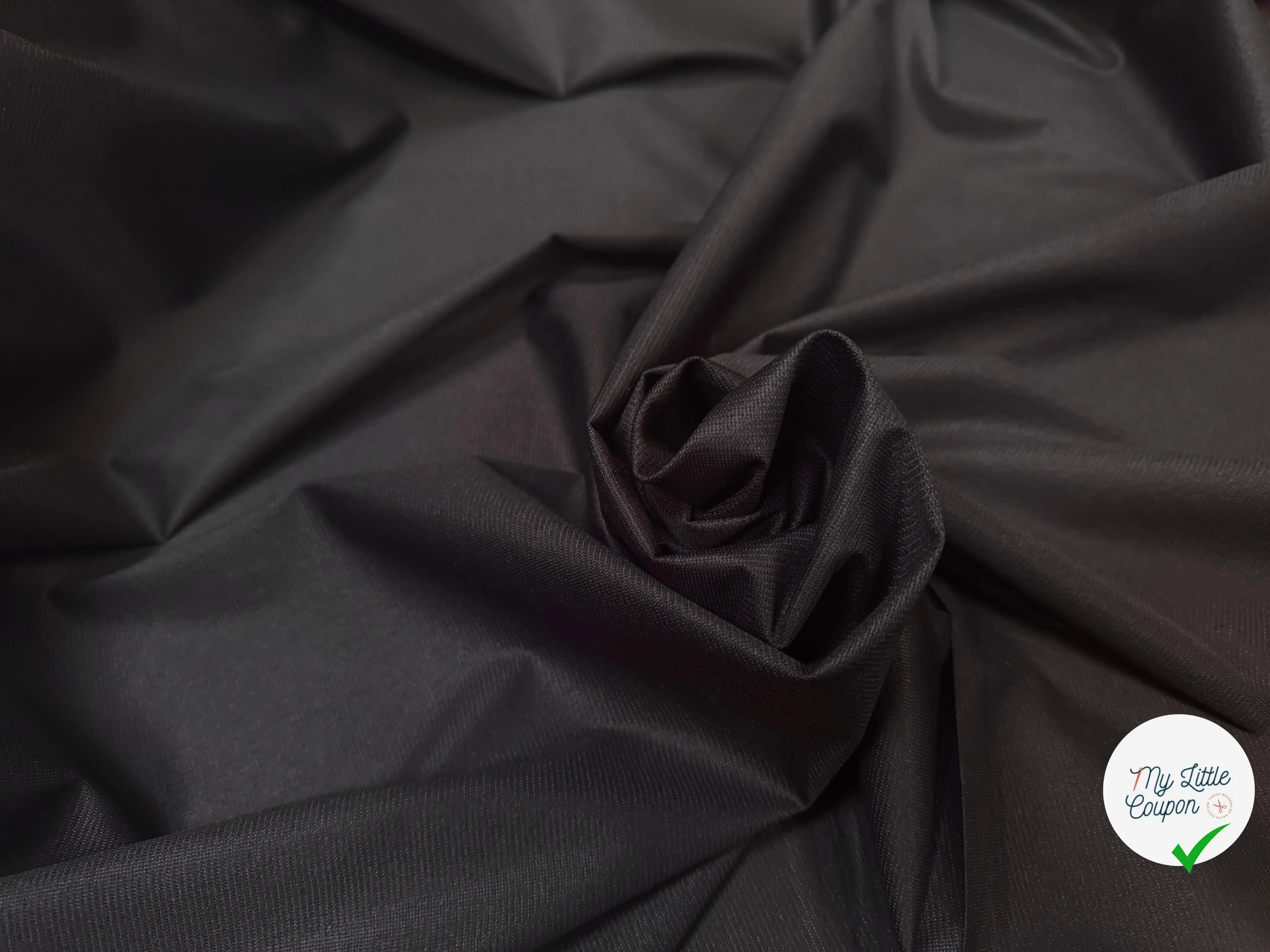 THERMOCOLLANT MAILLE TRICOTÉ NOIR - My Little Coupon