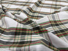 TISSÉ TEINT ÉCOSSAIS ÉCRU VERT 150 CM - My Little Coupon
