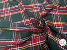TISSÉ TEINT ÉCOSSAIS VERT ROUGE 150 CM - My Little Coupon