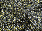 TISSU 100% VISCOSE IMPRIMÉ ARTIFICES FOND NOIR - My Little Coupon