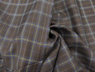TISSU À CARREAUX POLYVISCOSE MSO