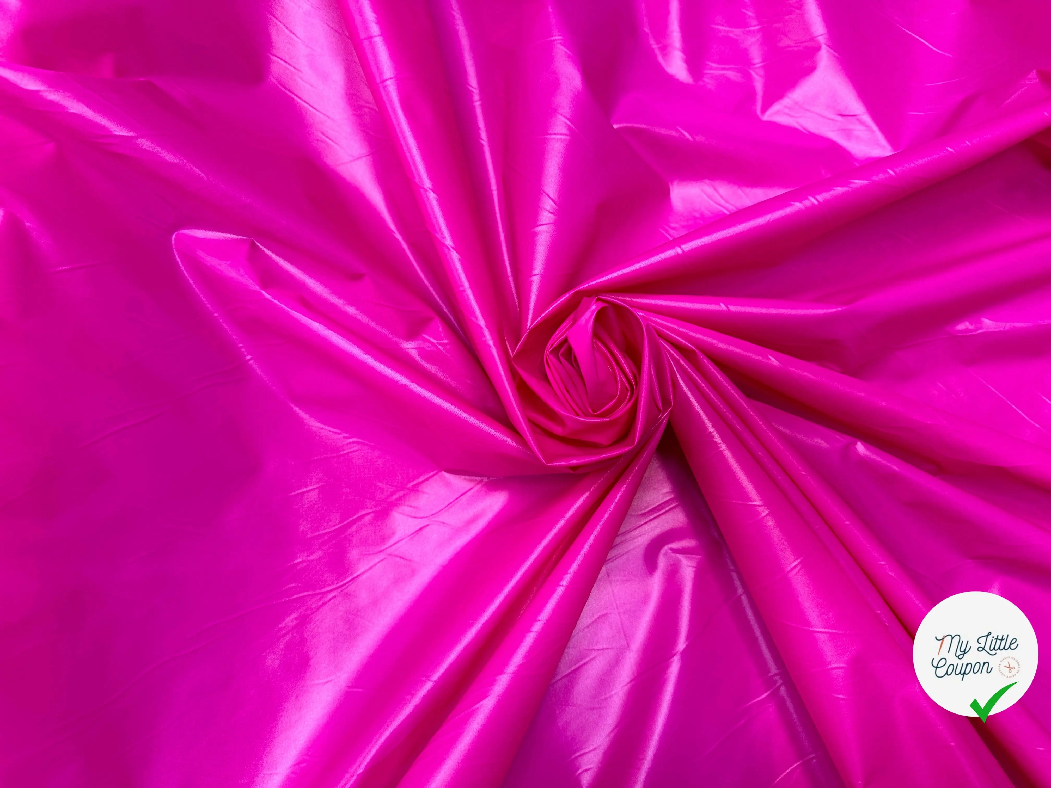 TISSU ANORAK ROSE IMPERMEABLE - My Little Coupon
