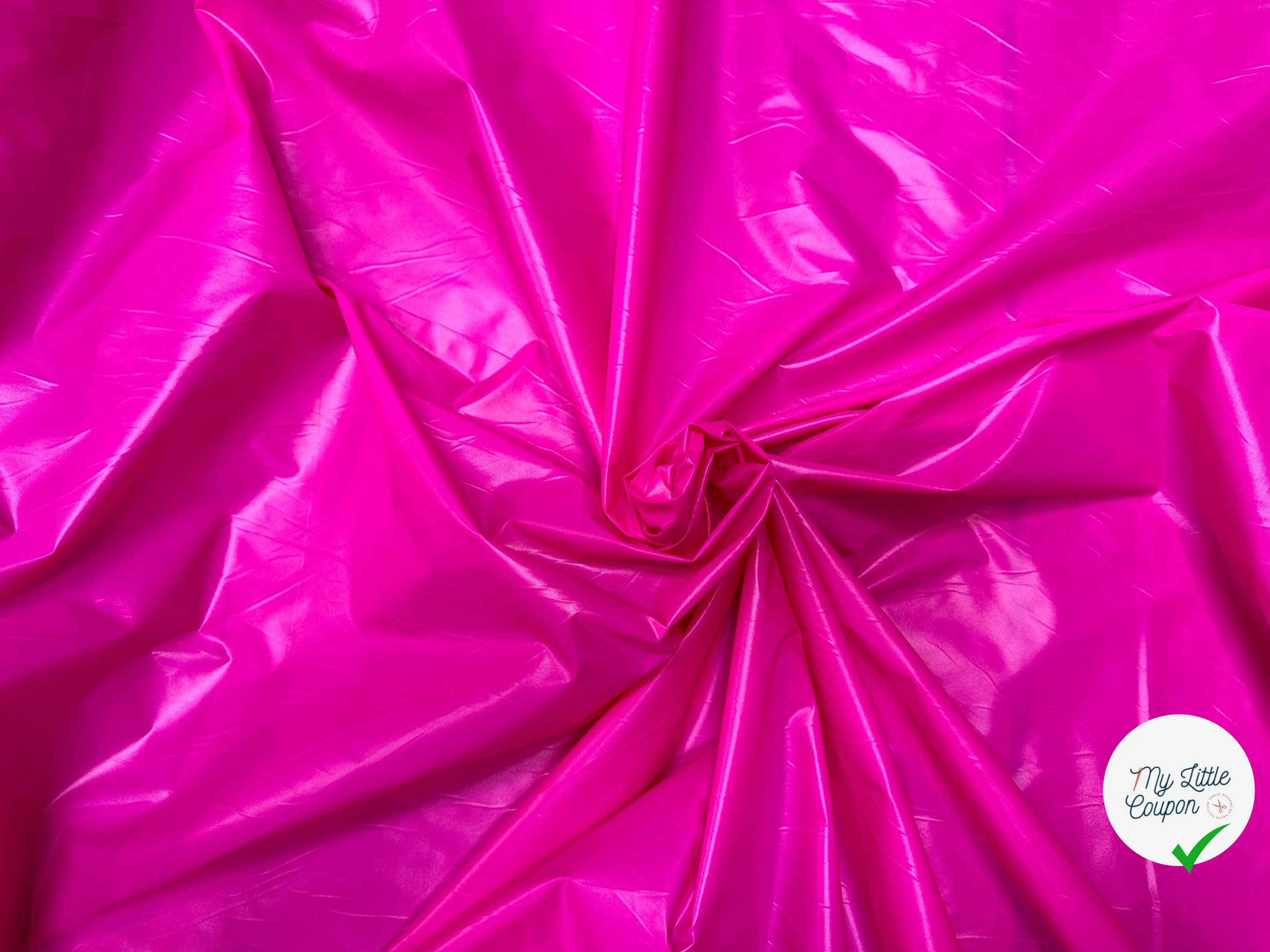 TISSU ANORAK ROSE IMPERMEABLE - My Little Coupon