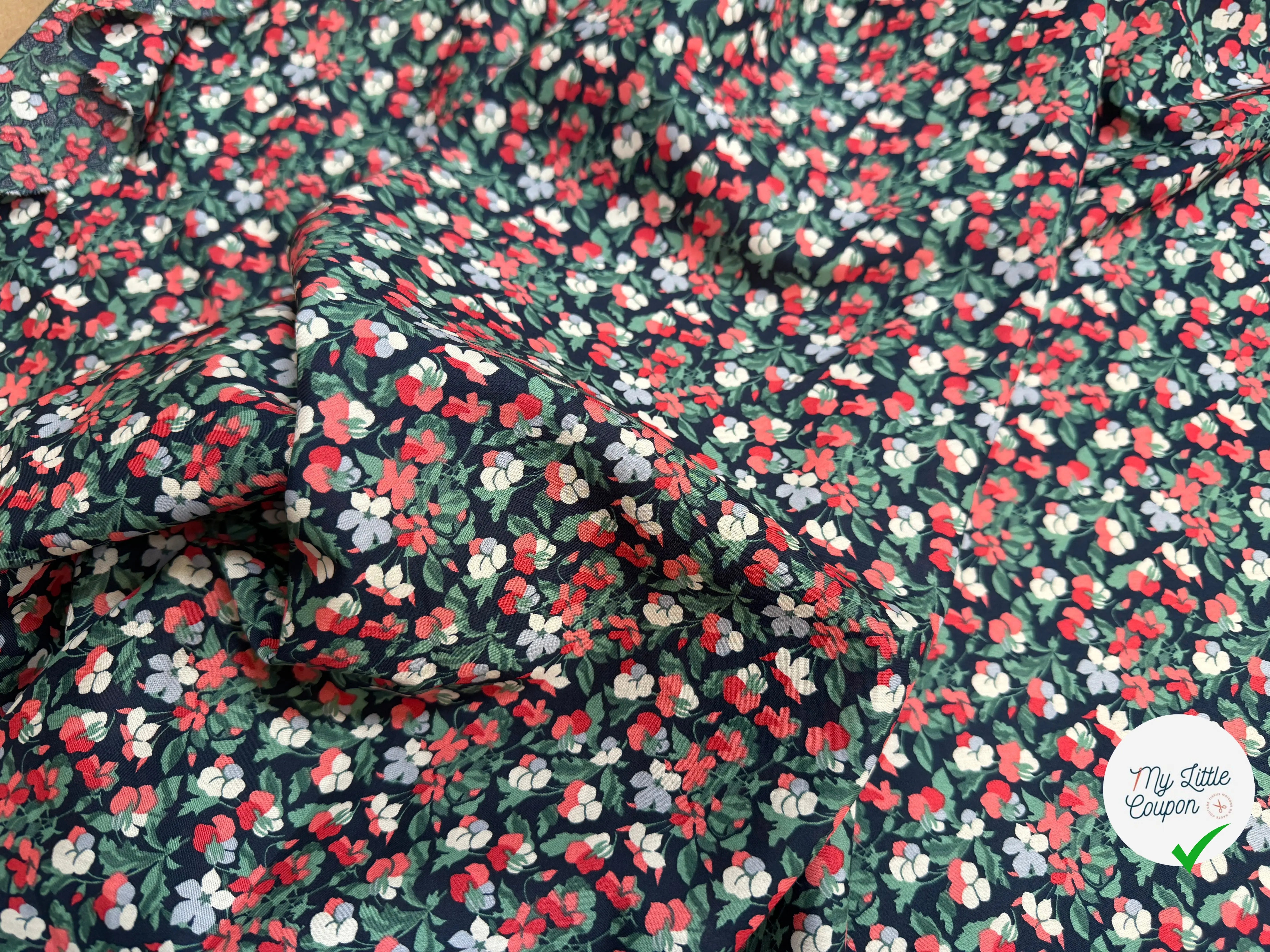 TISSU BATISTE DE COTON PRESTIGIEUSE LONDON - My Little Coupon