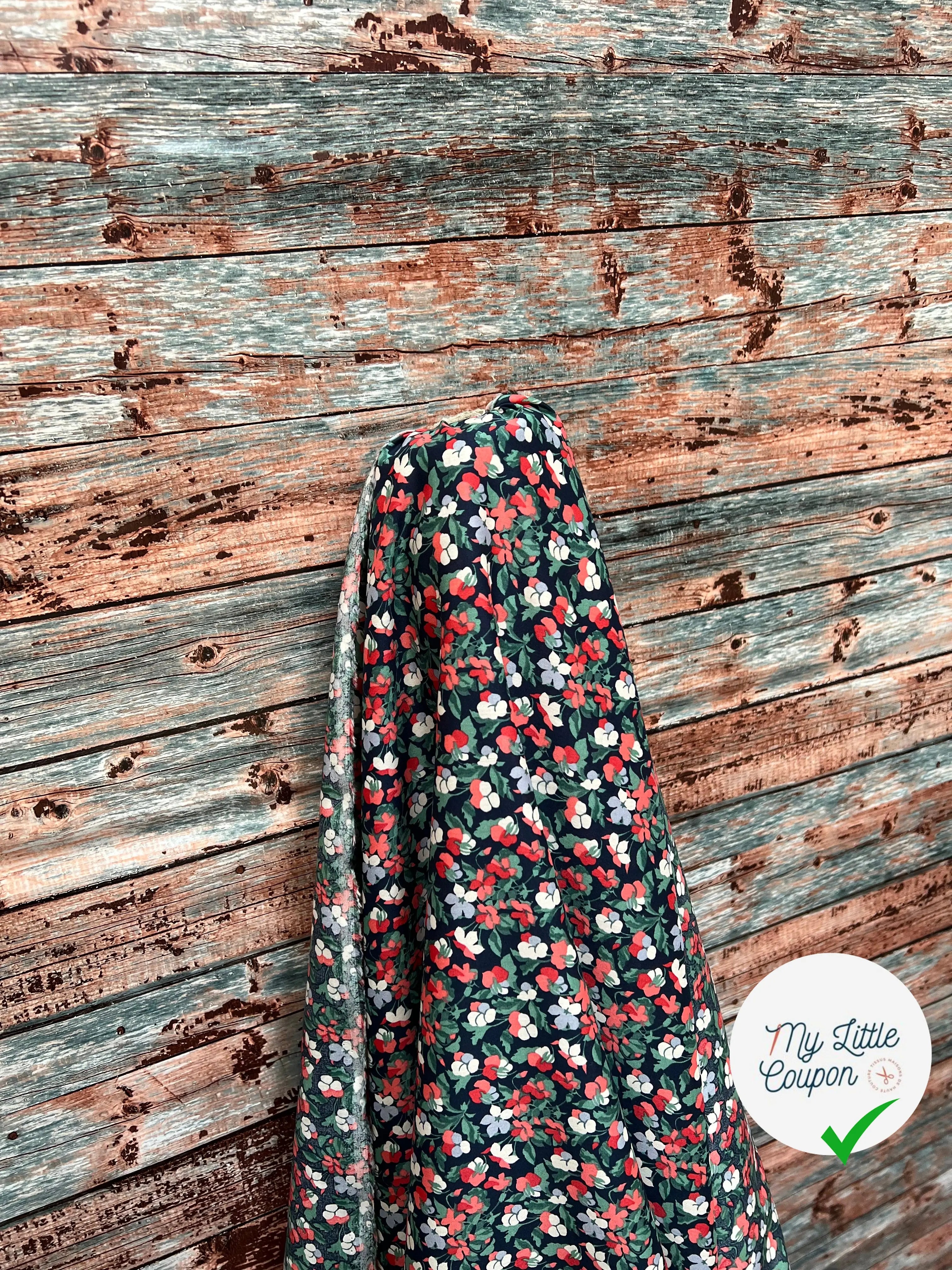 TISSU BATISTE DE COTON PRESTIGIEUSE LONDON - My Little Coupon