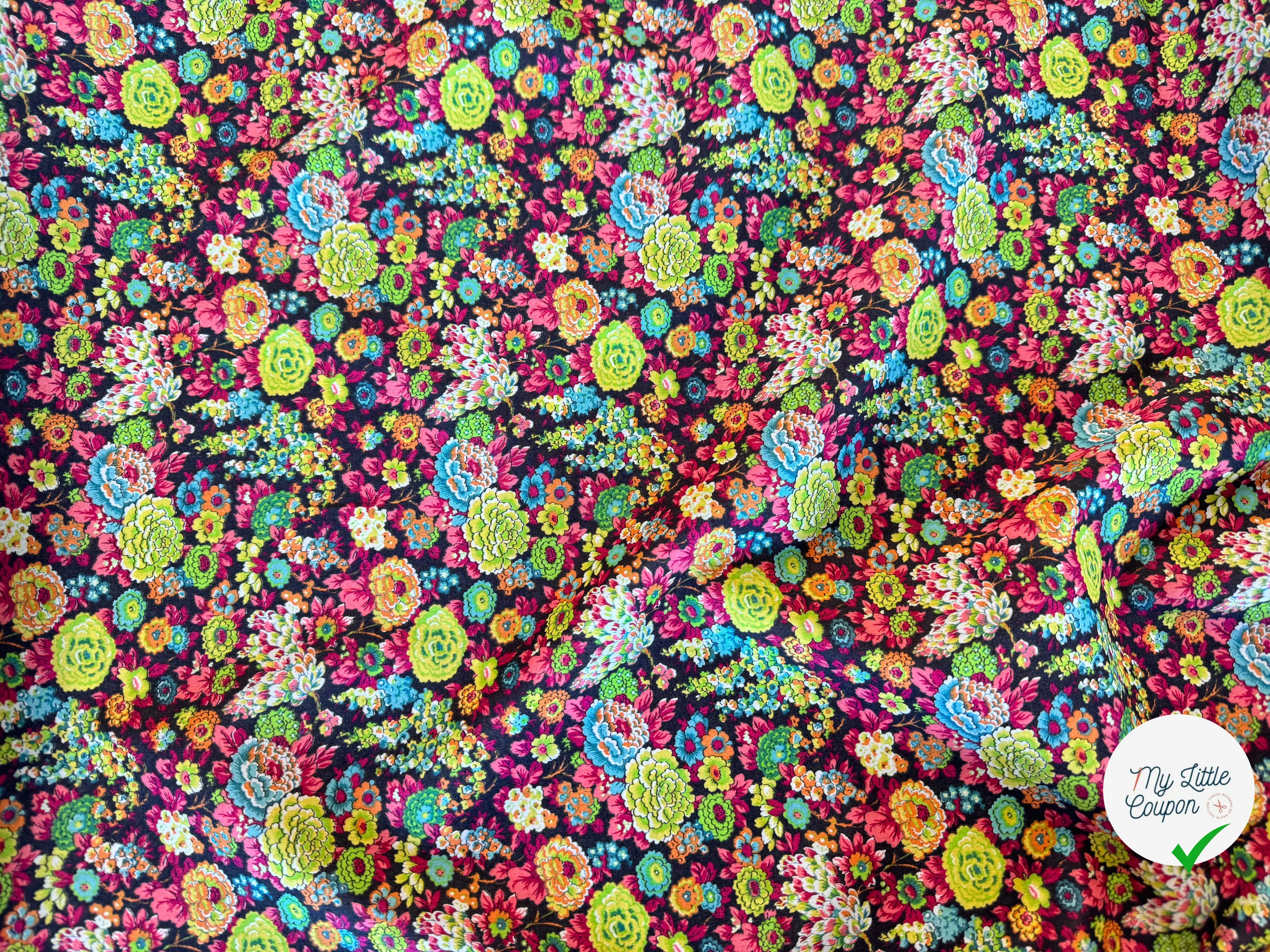 TISSU BATISTE DE COTON PRESTIGIEUSE LONDON - My Little Coupon