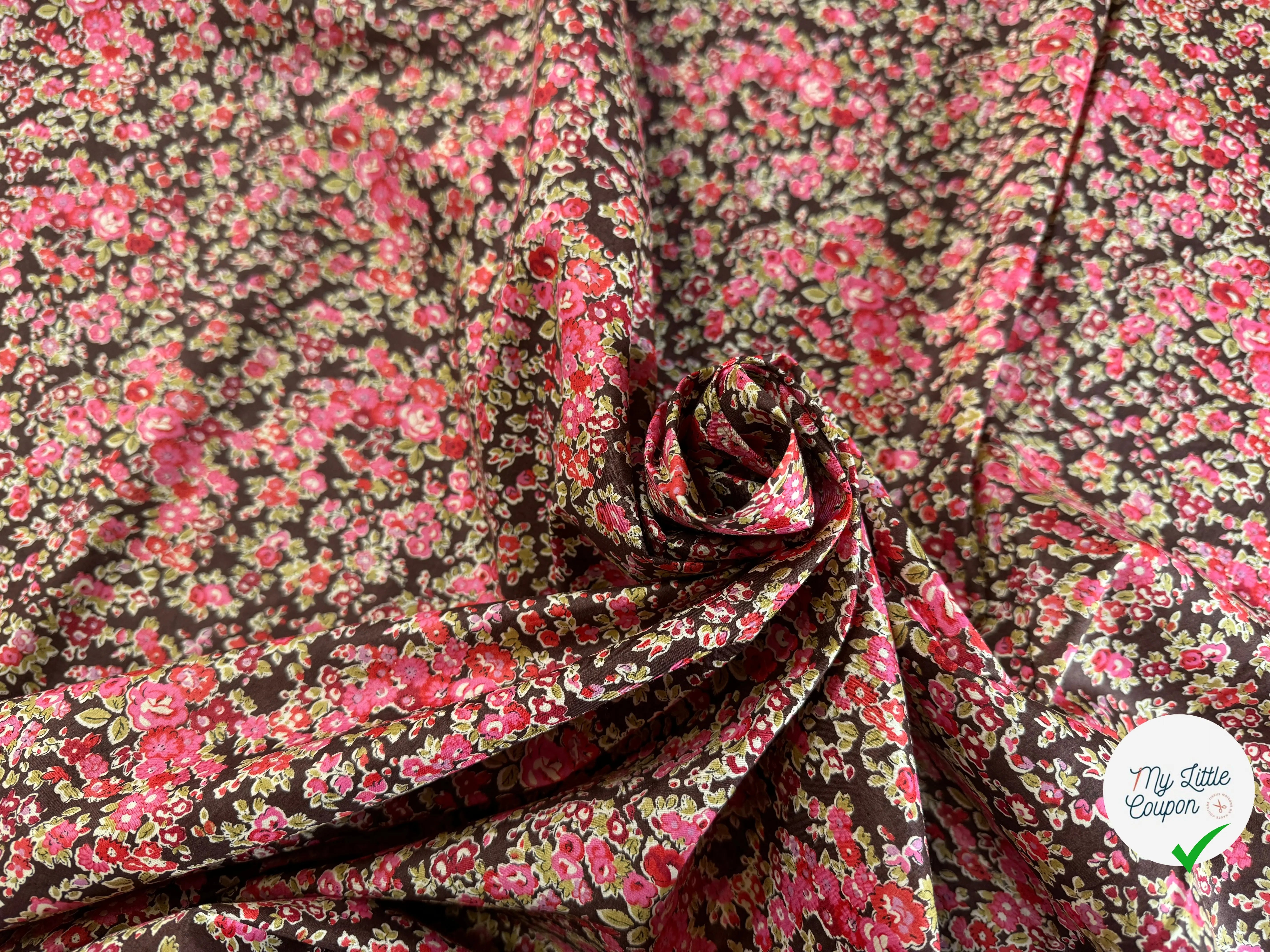 TISSU BATISTE DE COTON PRESTIGIEUSE LONDON - My Little Coupon