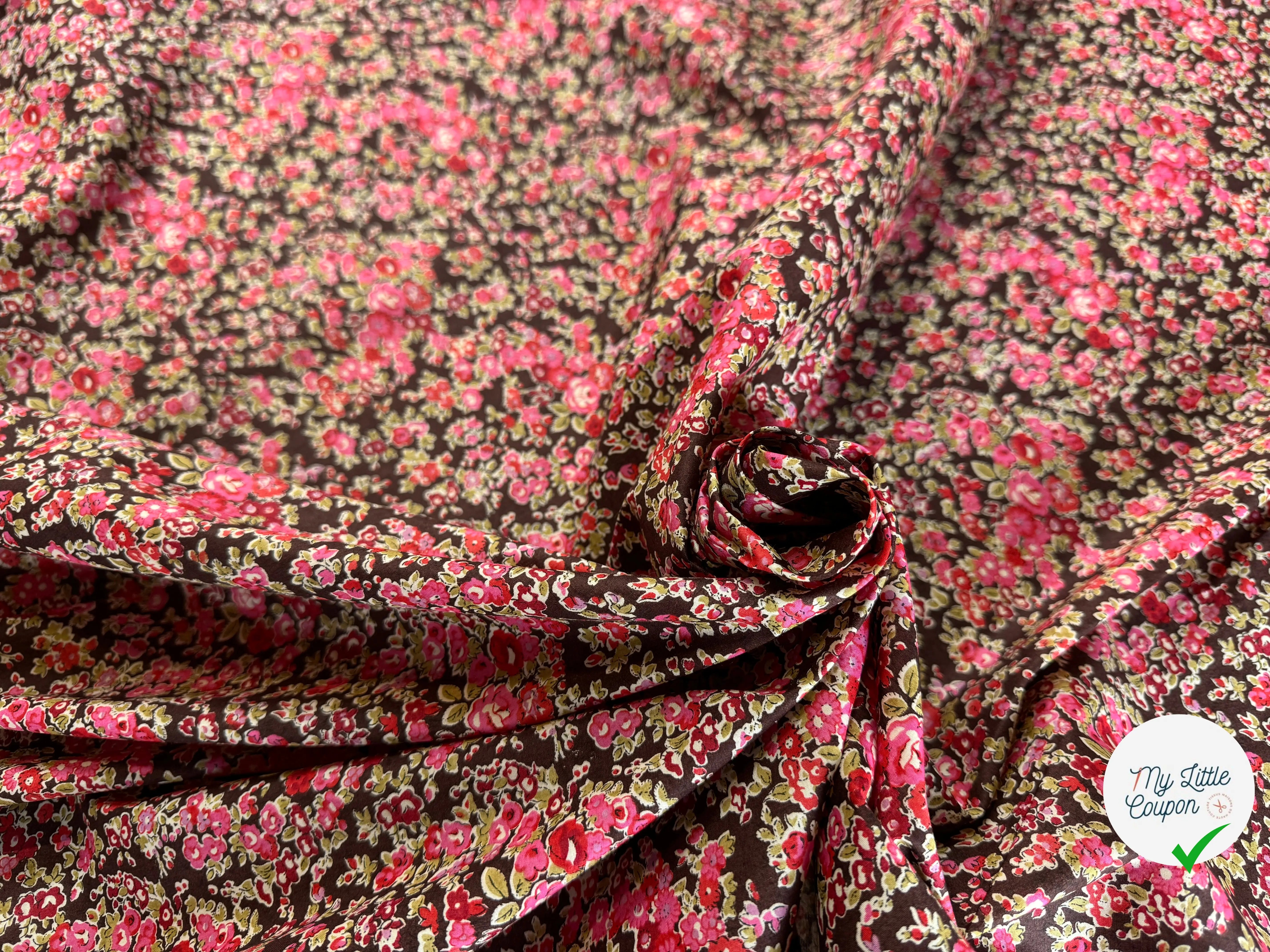 TISSU BATISTE DE COTON PRESTIGIEUSE LONDON - My Little Coupon