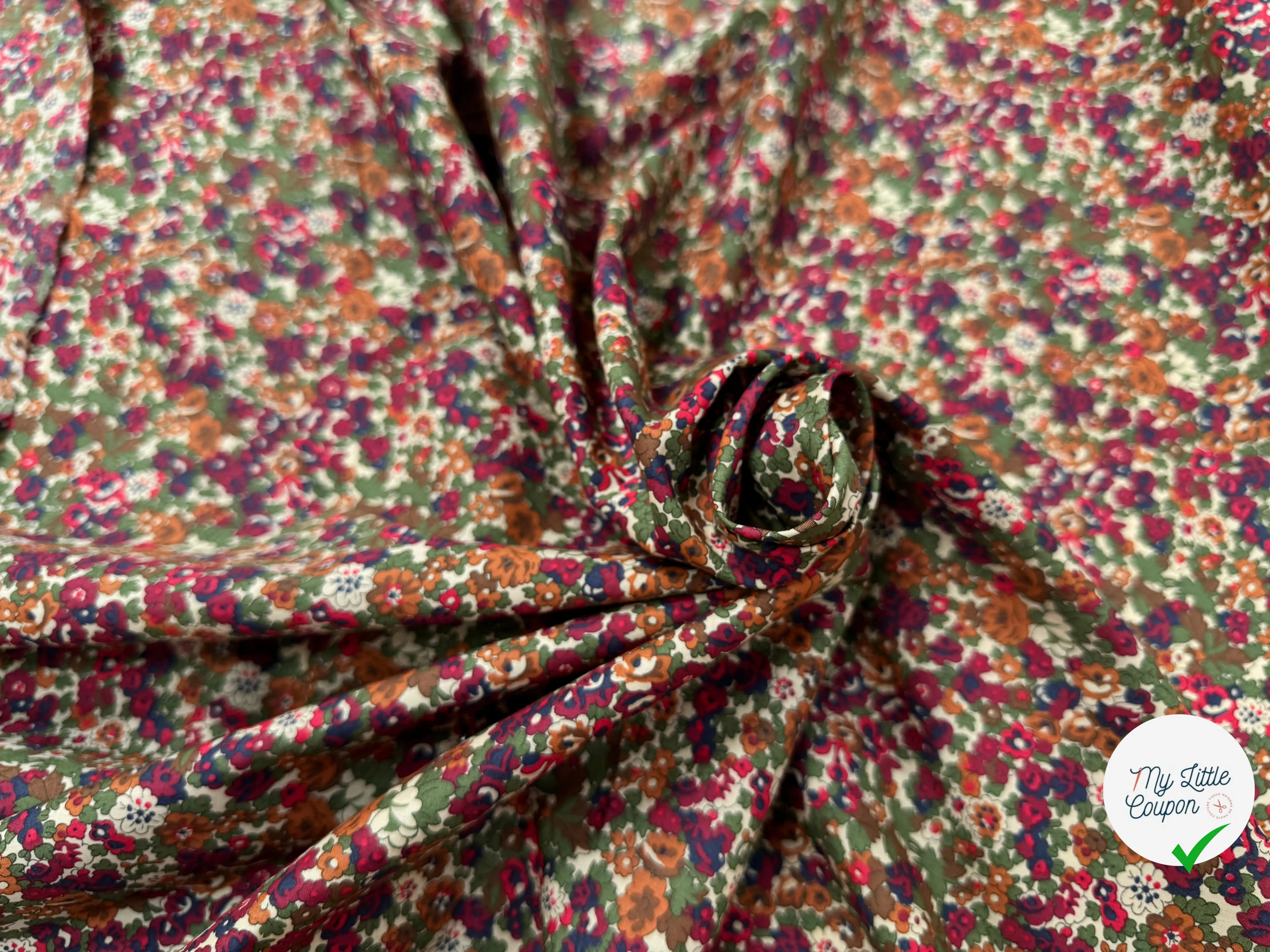 TISSU BATISTE DE COTON PRESTIGIEUSE LONDON - My Little Coupon