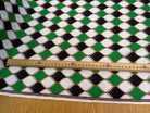 TISSU BURLINGTON VERT ET NOIR - My Little Coupon