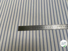 TISSU CHEMISE 100% COTON ORGANIC À RAYURES WHITE & SKY BLUE - My Little Coupon