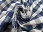 TISSU CHEMISE À CARREAUX COTON ÉMERISÉ TRÉS DOUX MSO
