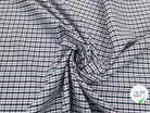 TISSU CHEMISE CARREAUX ASPECT CHAMBRAY TENDANCE VIOLET - My Little Coupon - tissu - coudre