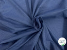TISSU CHEMISE COTON BLEU RAYURES BLANCHE - My Little Coupon
