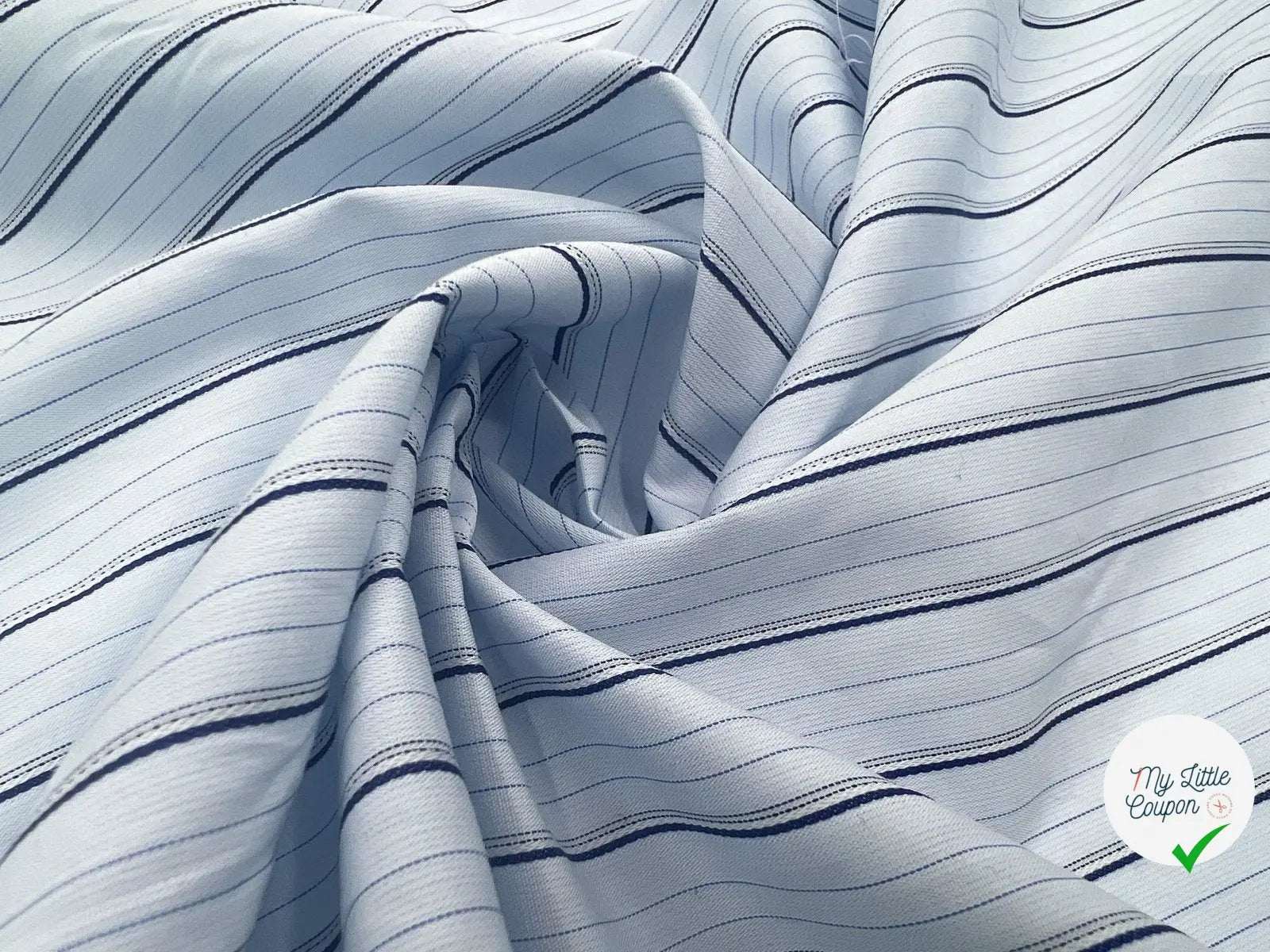 TISSU CHEMISE COTON CARREAUX LINGIEN - My Little Coupon - tissu - coudre