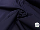 TISSU CHEMISE COTONIFICIO ALBINI BLEU MARINE A RAYURES HORIZONTALES BLEU MARINE - My Little Coupon