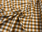 TISSU CHEMISE PILOU PETITS CARREAUX DOUX MSO