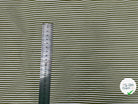 TISSU CHEMISE TISSÉ TEINT BANDE SATIN VERT OLIVE - My Little Coupon - tissu - coudre