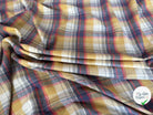 TISSU CHEMISE TRAPPEUR (FLANELETTE) SERGÉE - My Little Coupon