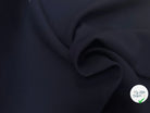 TISSU CONTRECOLLÉ LAINE VIERGE NAVY MLC INTERN