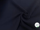 TISSU CONTRECOLLÉ LAINE VIERGE NAVY MLC INTERN
