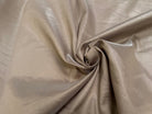 TISSU COTON LAMÉ BEIGE SABLE 71% COTON - My Little Coupon