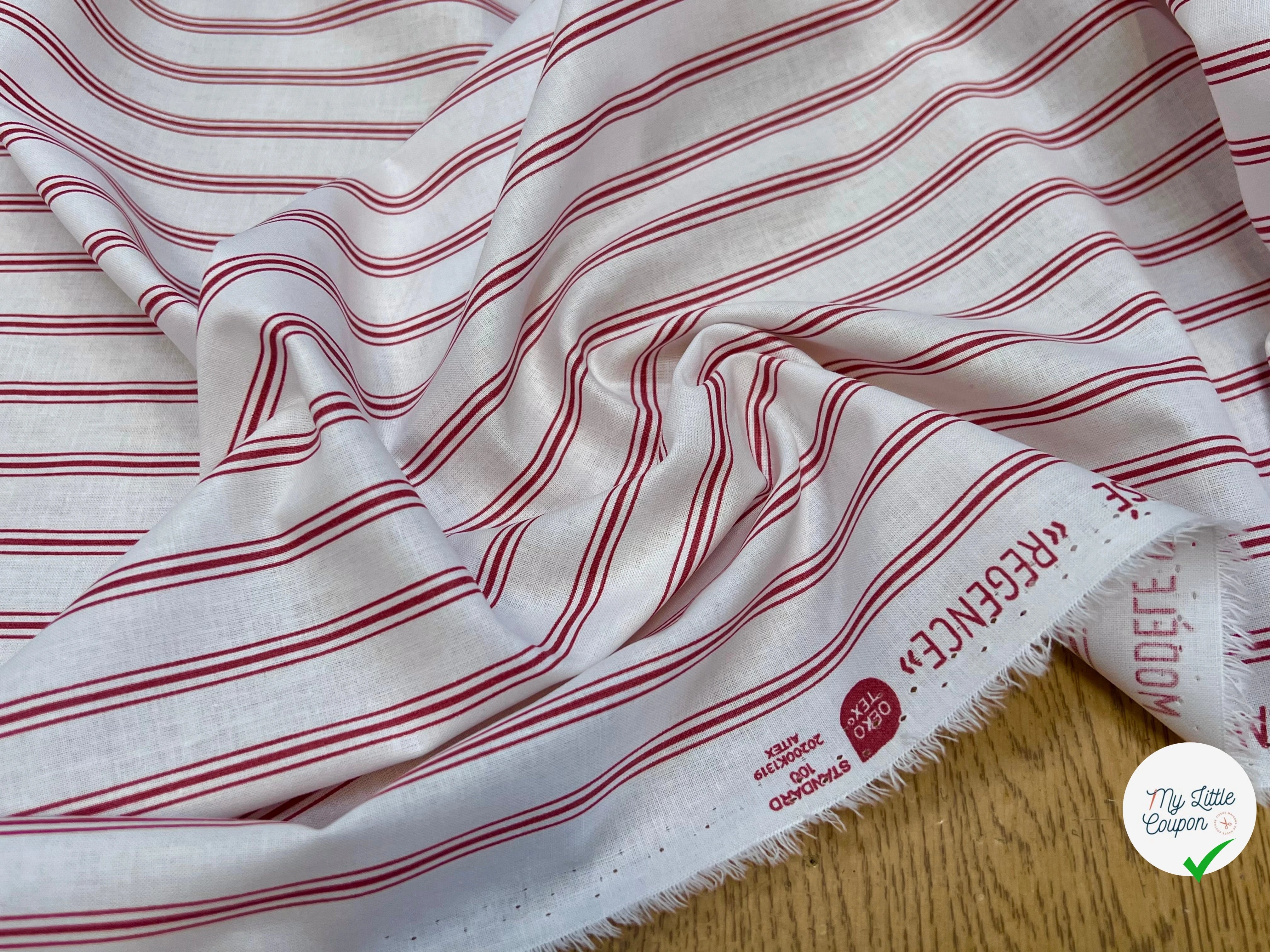 TISSU COTON REGENCE ROUGE 150 - My Little Coupon