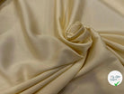 TISSU COTON SATINÉ JAUNE BÉBÉ 27% SOIE - My Little Coupon