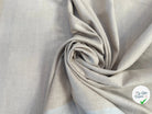 TISSU COTON TRAPPEUR BICOLORE BLEU GRIS SOURIS ET BEIGE FONCÉ - My Little Coupon