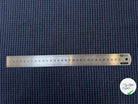 TISSU COTON TRAPPEUR BLEU NAVY MOTIFS PETITS CARREAUX BLEU CLAIR - My Little Coupon