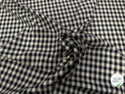 TISSU FACON TWEED DAMIER SUPERBE DRAPÉ POLYVISCOSE - My Little Coupon