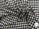 TISSU FACON TWEED DAMIER SUPERBE DRAPÉ POLYVISCOSE - My Little Coupon