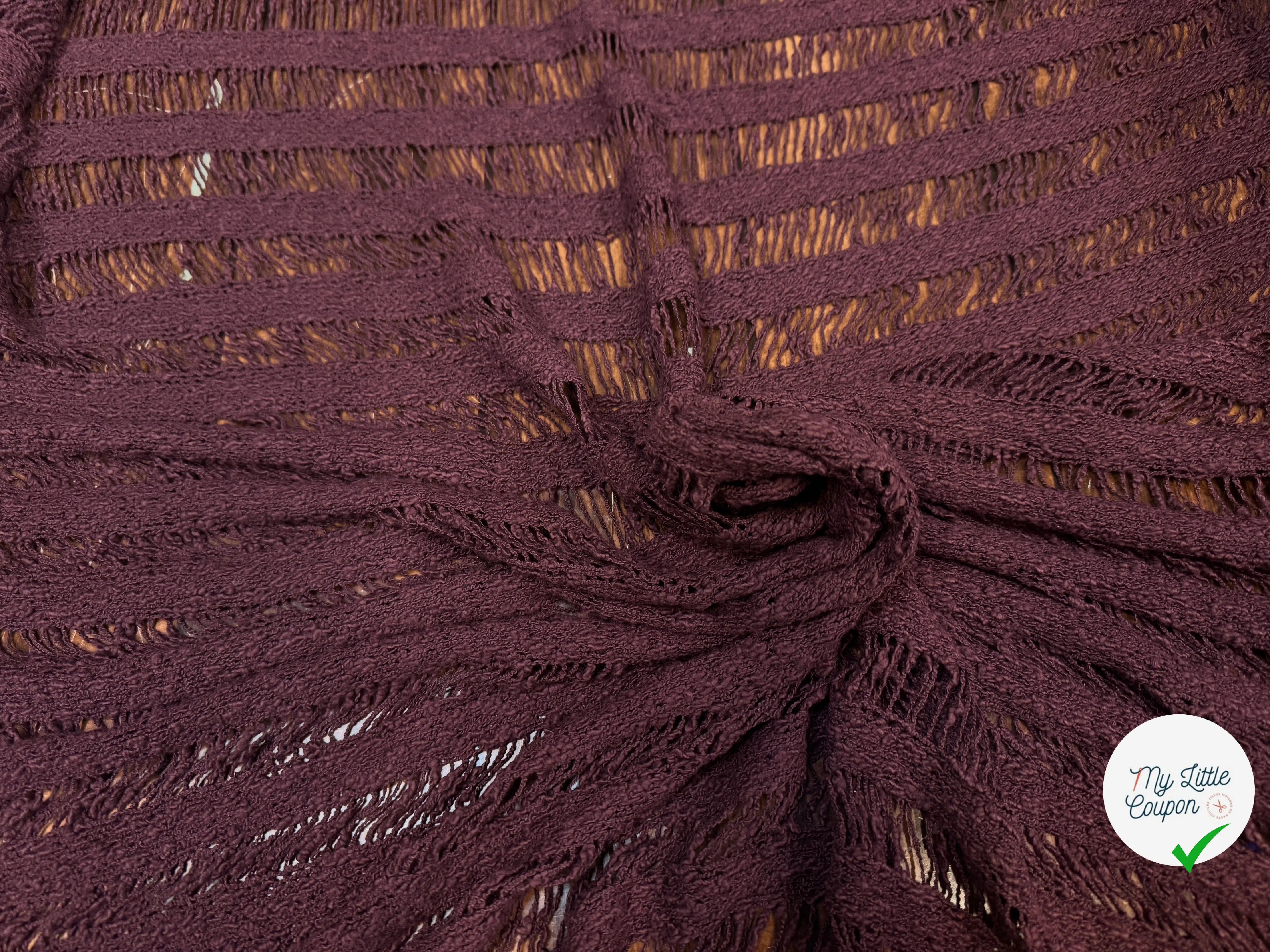 TISSU FILET LIGHT VIOLET - My Little Coupon