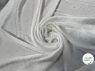 TISSU FLUIDE CRINKEL TOUCHÉ DOUX BLANC - My Little Coupon