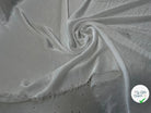 TISSU FLUIDE CRINKEL TOUCHÉ DOUX BLANC - My Little Coupon
