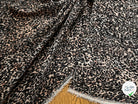 TISSU FLUIDE LÉOPARD SAVANE LÉGÈREMENT SATINÉ - My Little Coupon