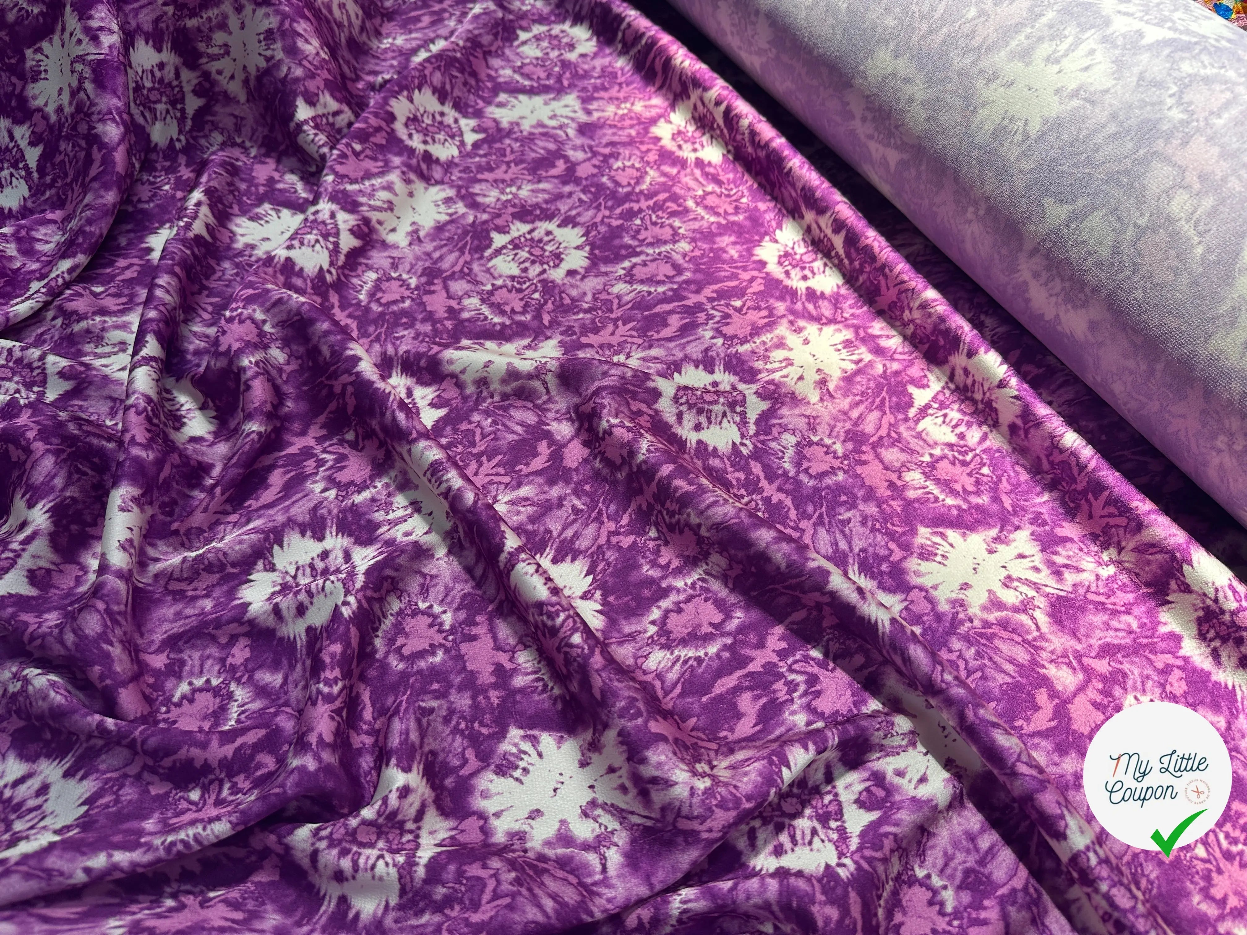 TISSU FLUIDE SAGOL TRIP PEAU D'ANGE - My Little Coupon