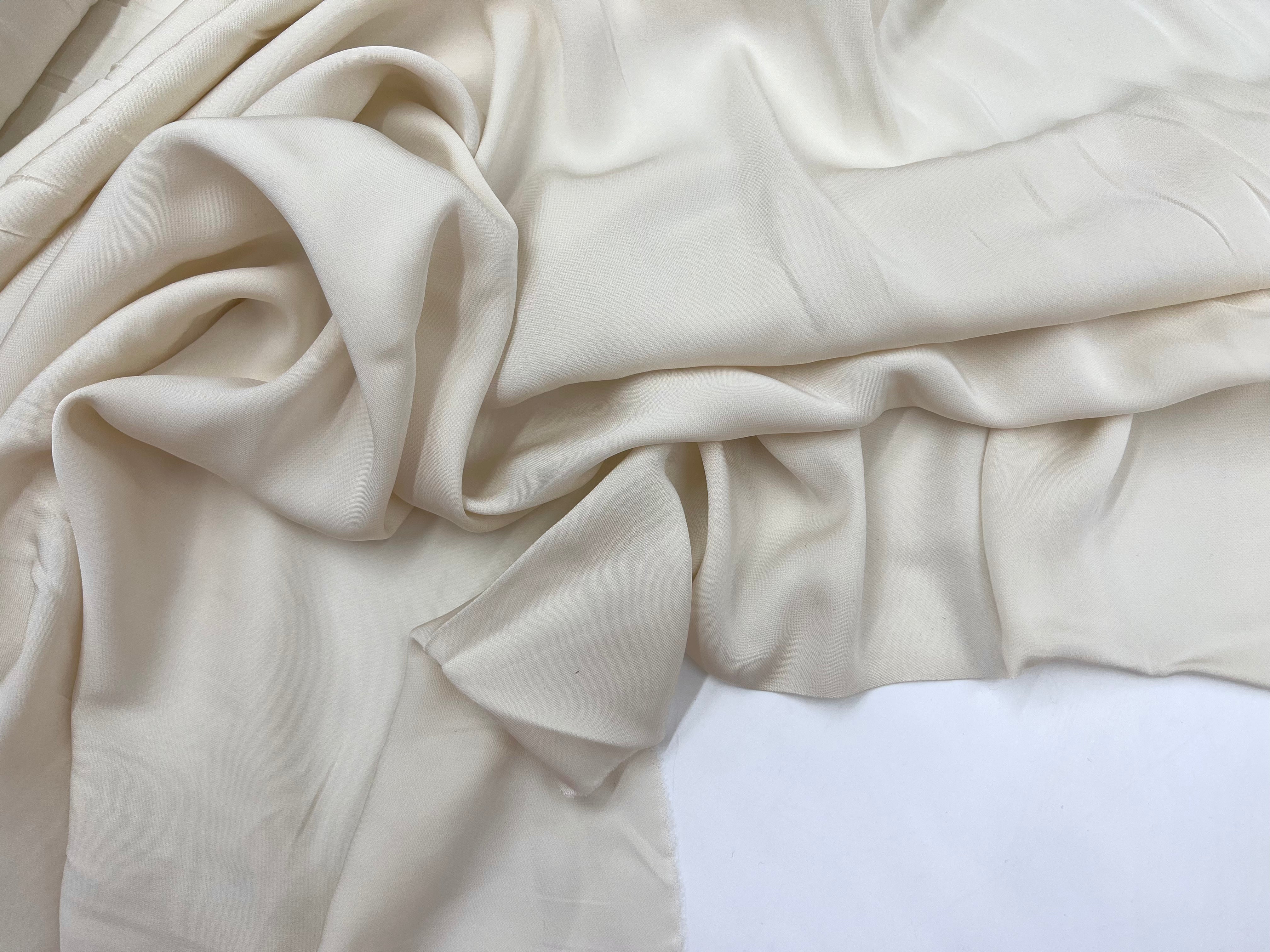 TISSU FLUIDE VISCOSE ET SOIE OATMEAL MSO